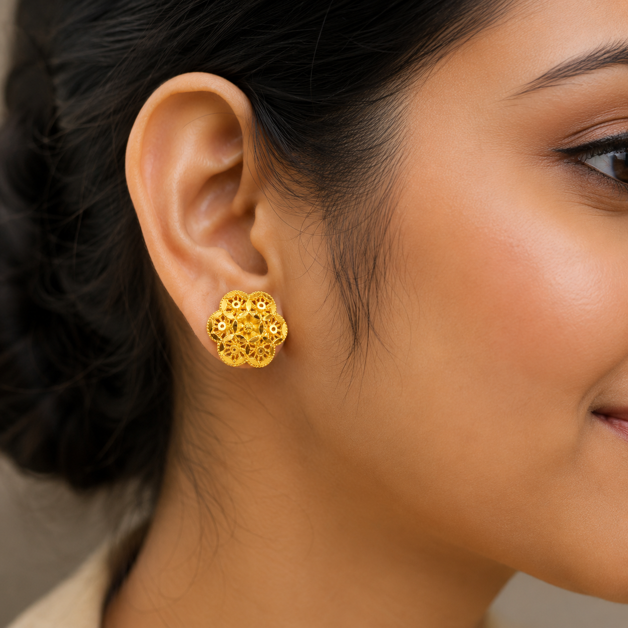 GOLD PLATED TURKISH STUDS