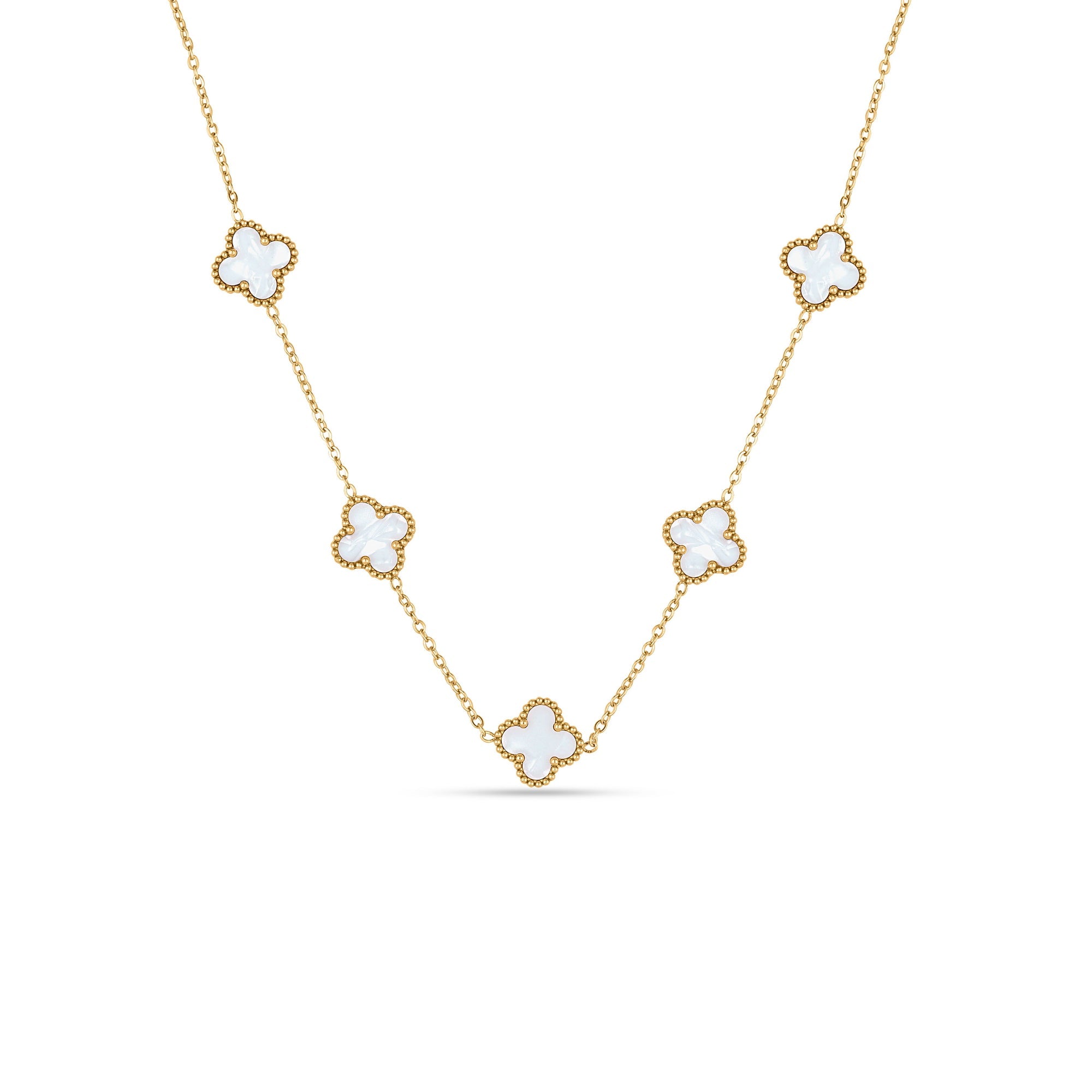 Lucky Clover Charm Necklace
